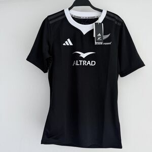 Adidas Black Ferns Jersey Mens Small Black New Zealand Home Rugby 25 Years